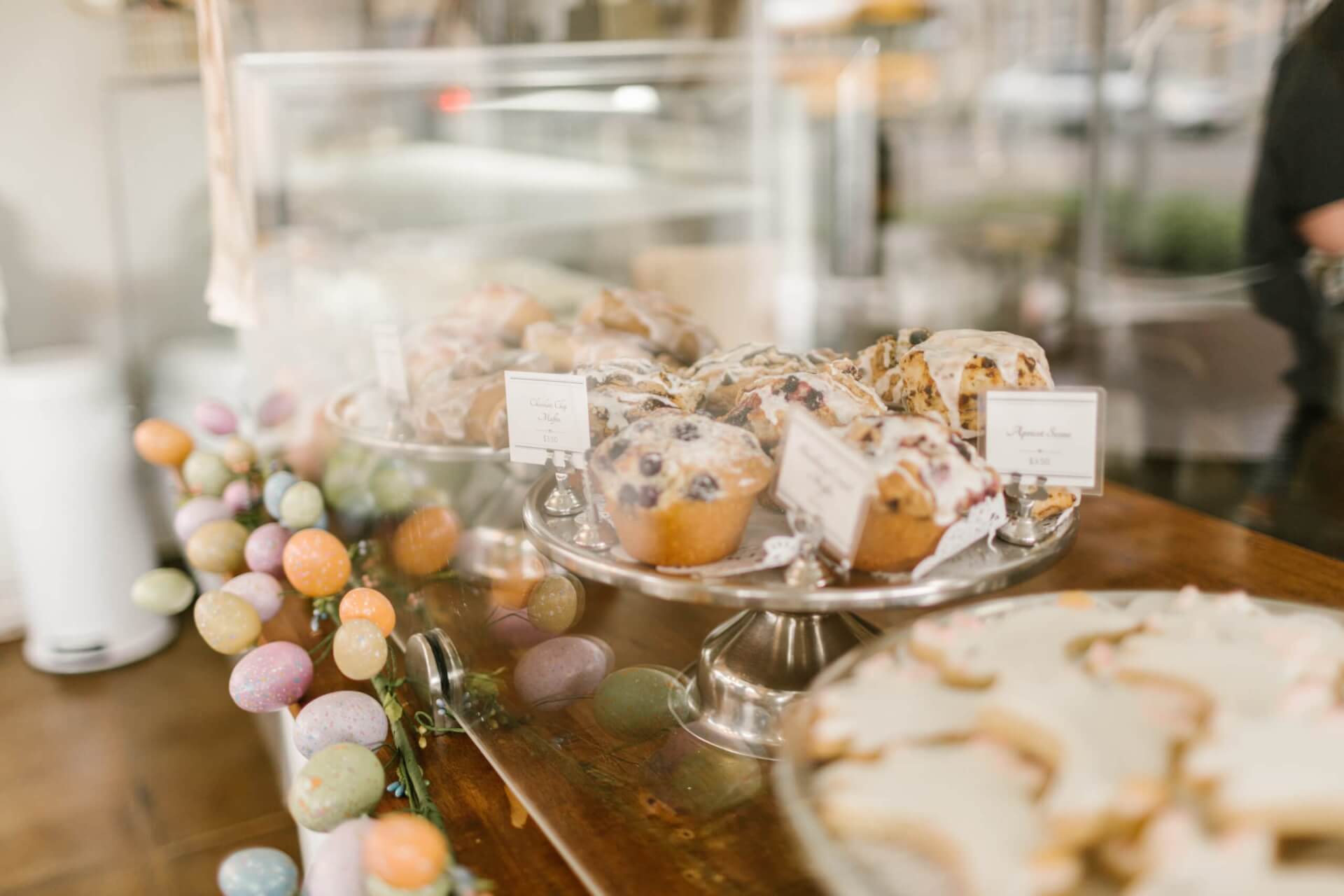 muffins at Triple Crown Bakery